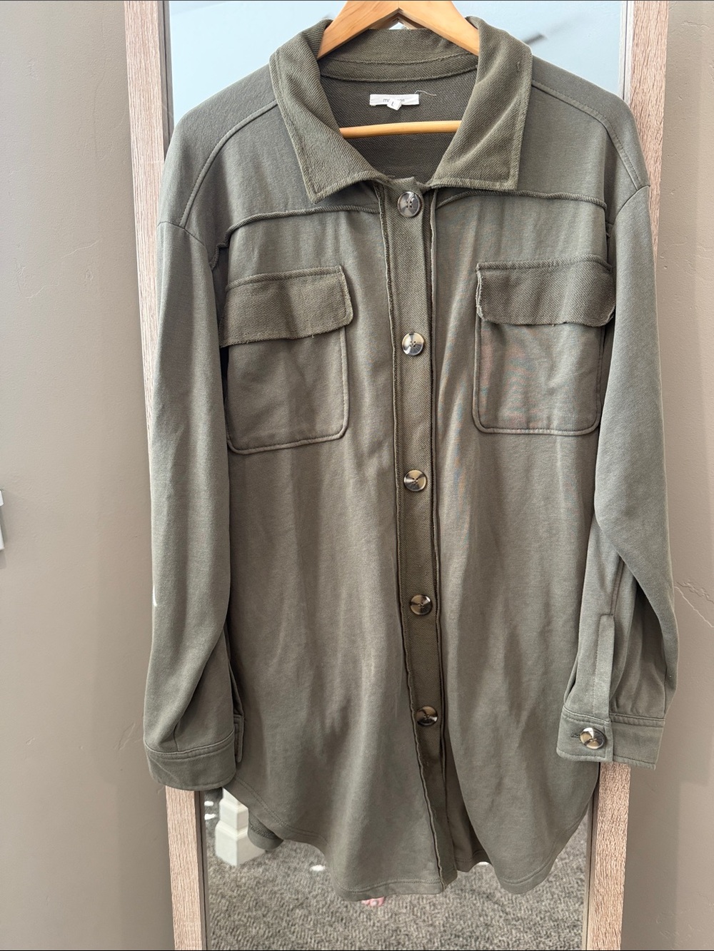 Maurices Olive Green Knit Sweater